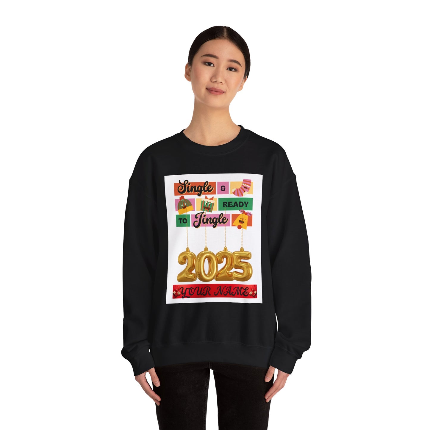 Unisex Sweatshirt Single Ready to Mingle Relationship Quote Sweater