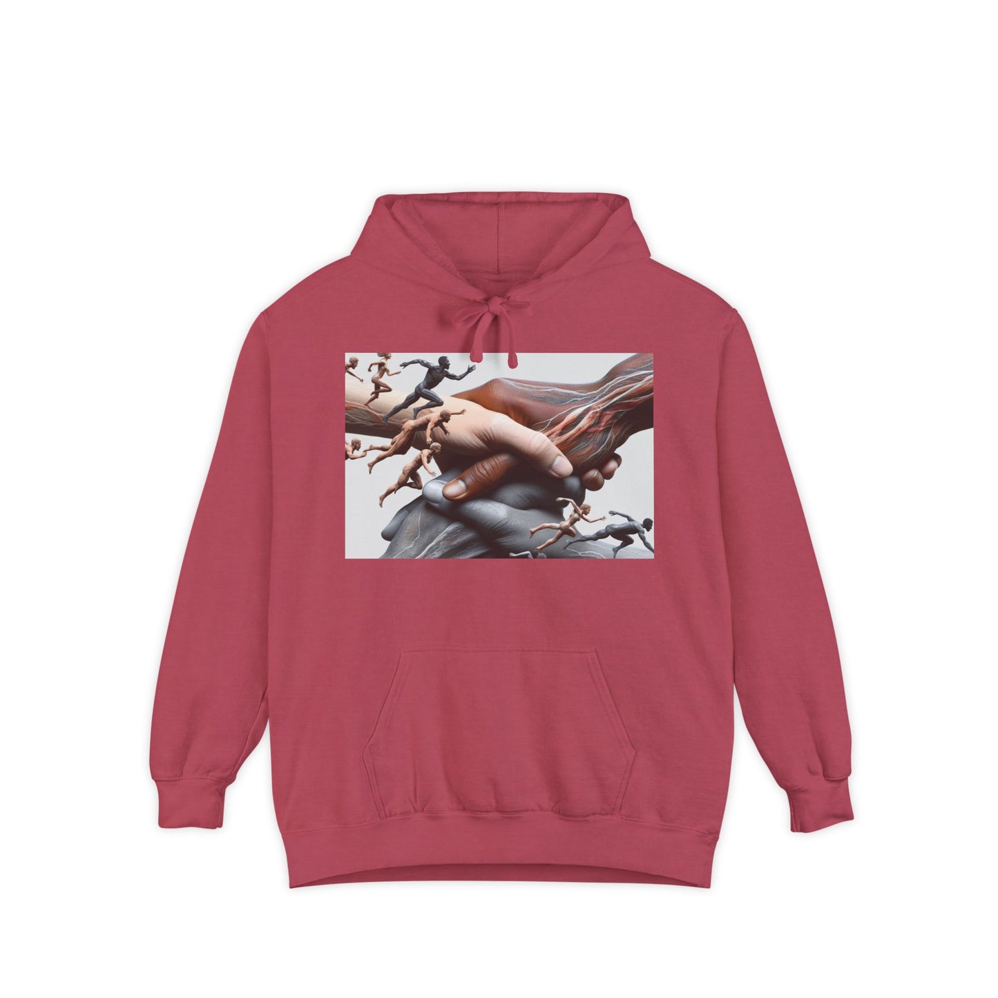 Hoodie - Unity Hands Diversity Pushing Forward Design