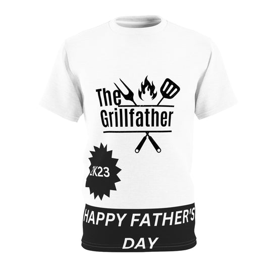 Grillfather Unisex Tee - Custom Made Father's Day T-Shirt for Men