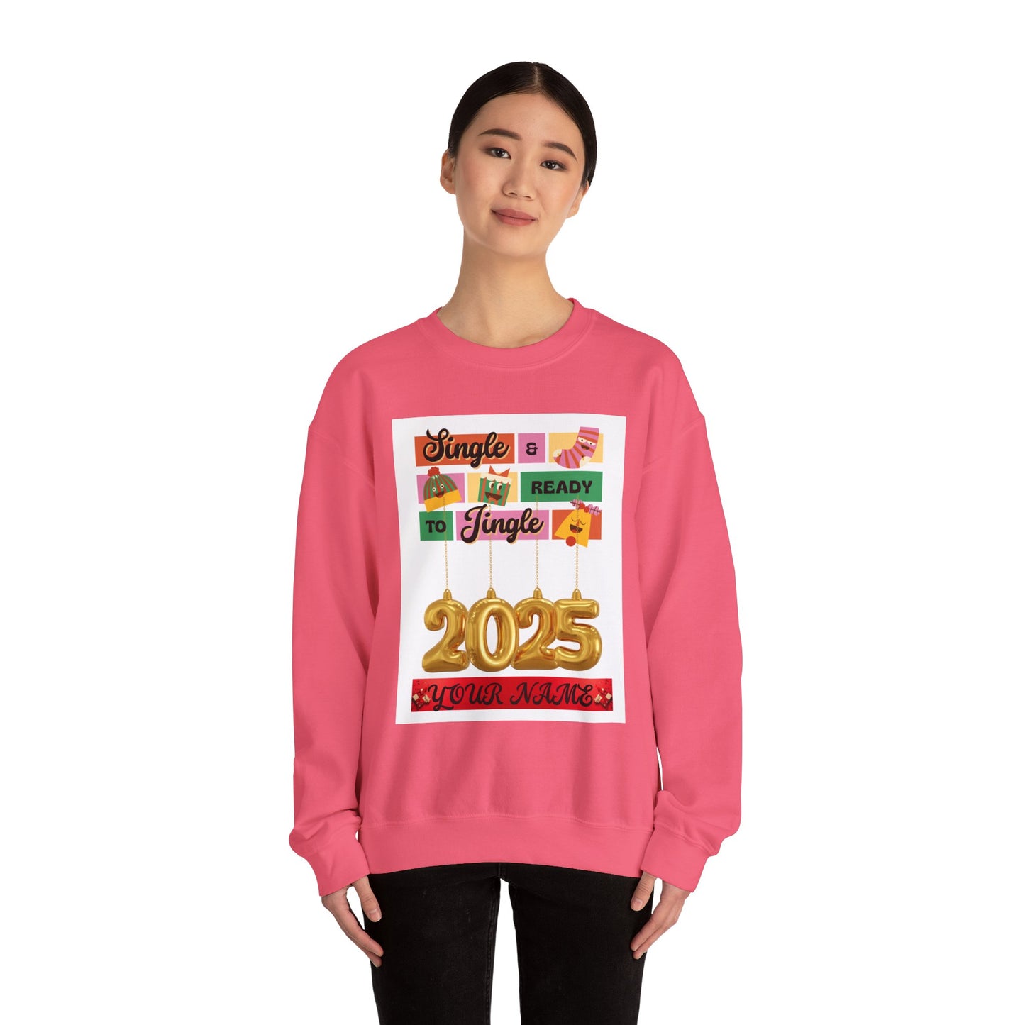 Unisex Sweatshirt Single Ready to Mingle Relationship Quote Sweater