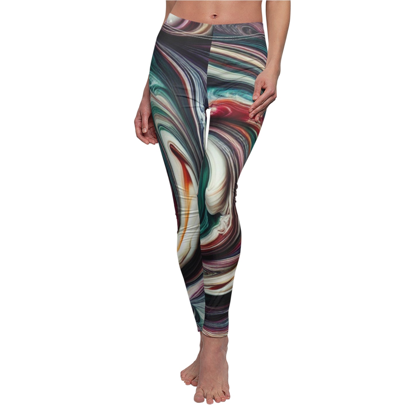 Marble Swirl Leggings