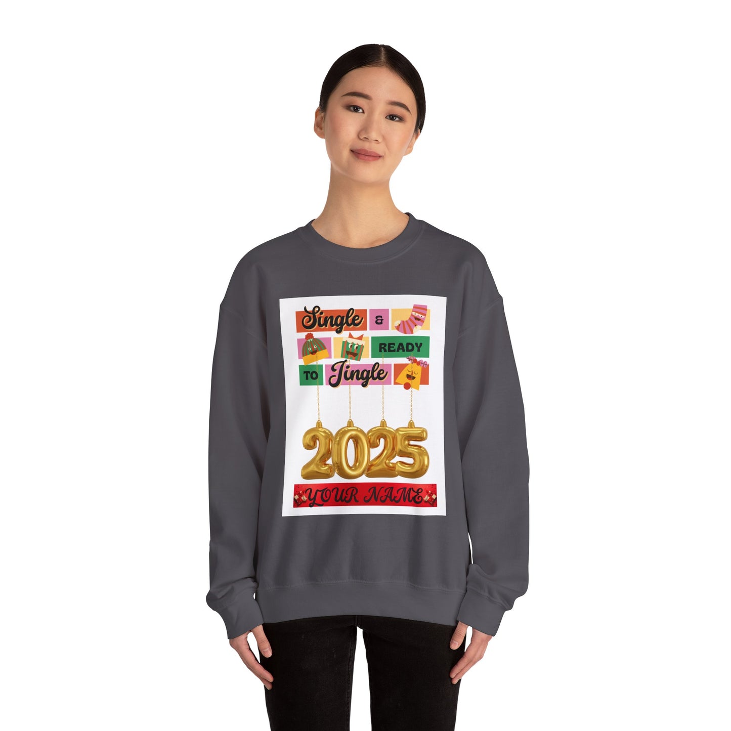 Unisex Sweatshirt Single Ready to Mingle Relationship Quote Sweater