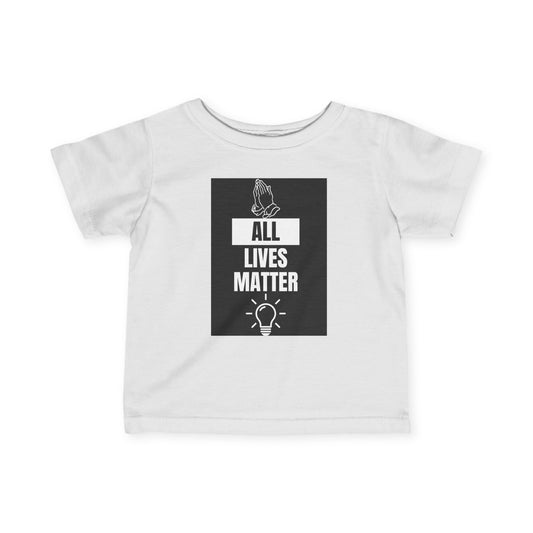 Infant Fine Jersey Tee All Lives Matter