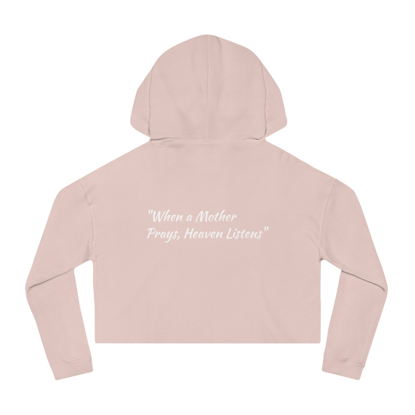 Sudadera corta con capucha personalizable para mujer - Regalo