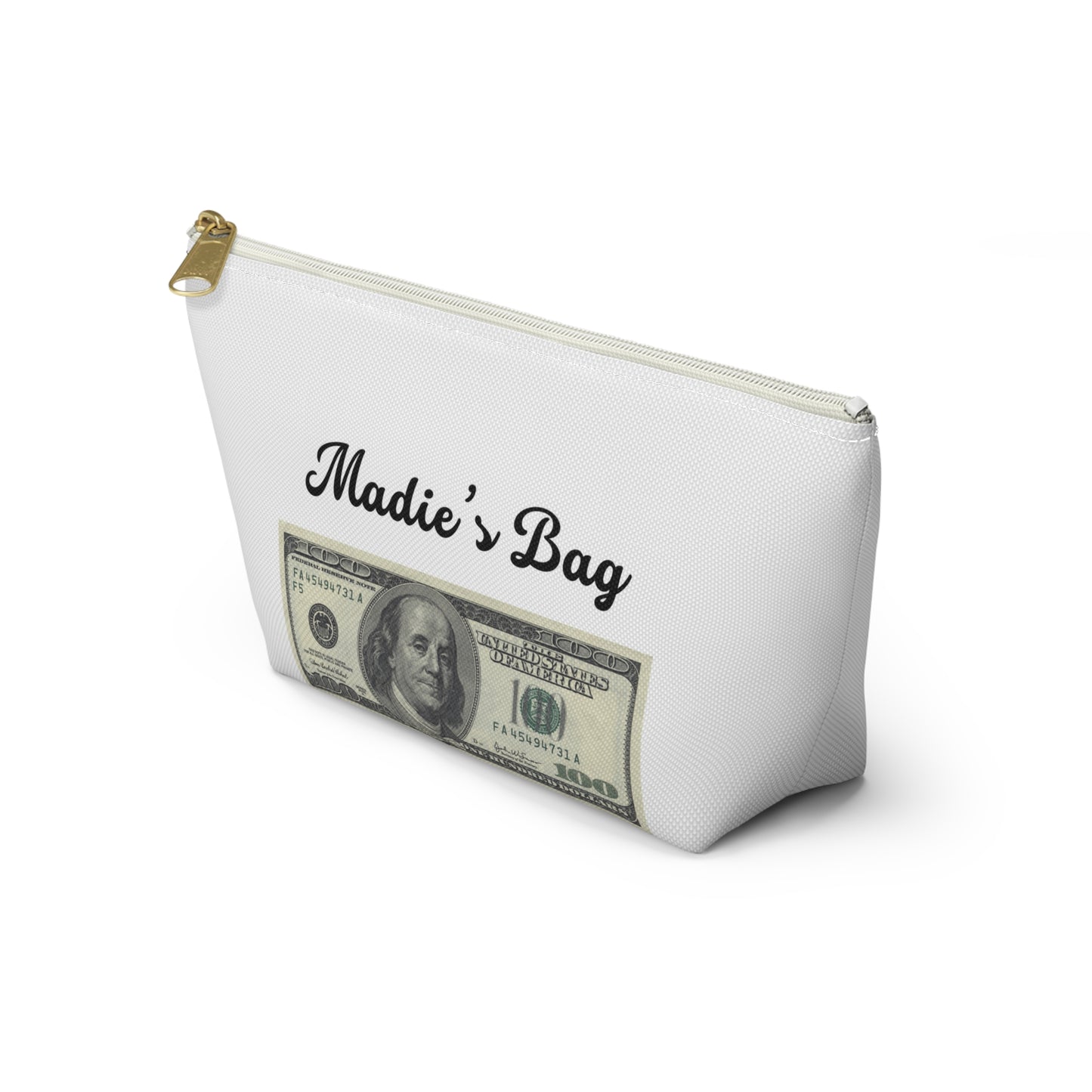 Name Bag Savings Accessory Pouch w T-bottom