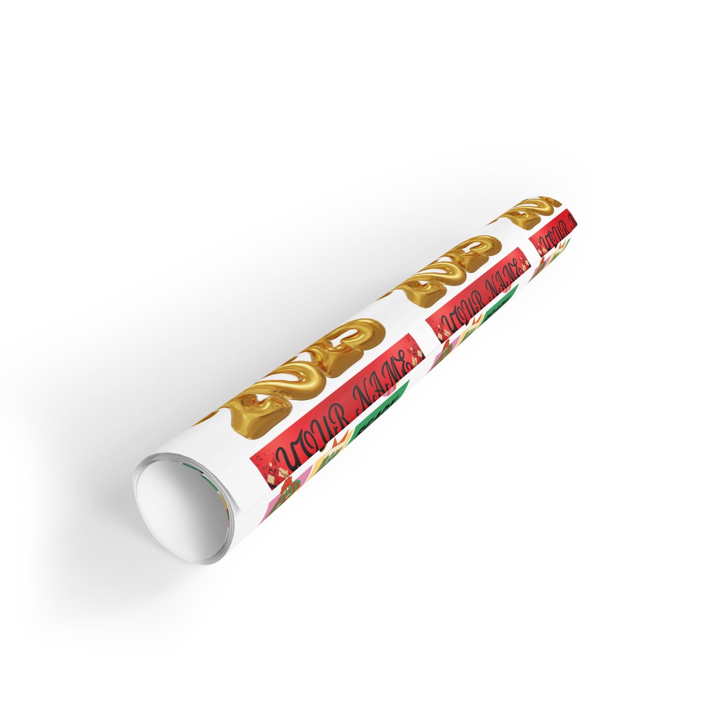 Wrapping Paper Roll - Single Ready to Mingle 2025 Design