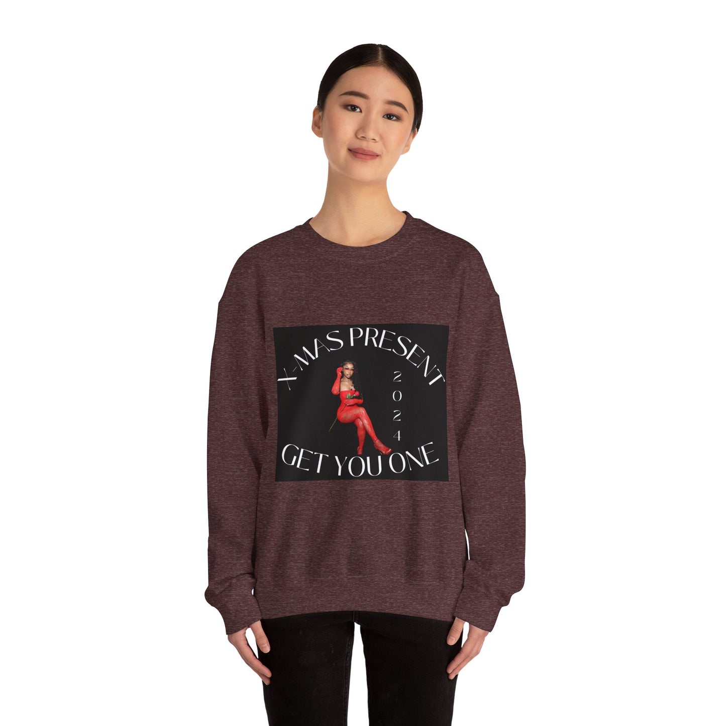 Christmas Couples Sweatshirt - Unisex Heavy Blend™ Crewneck