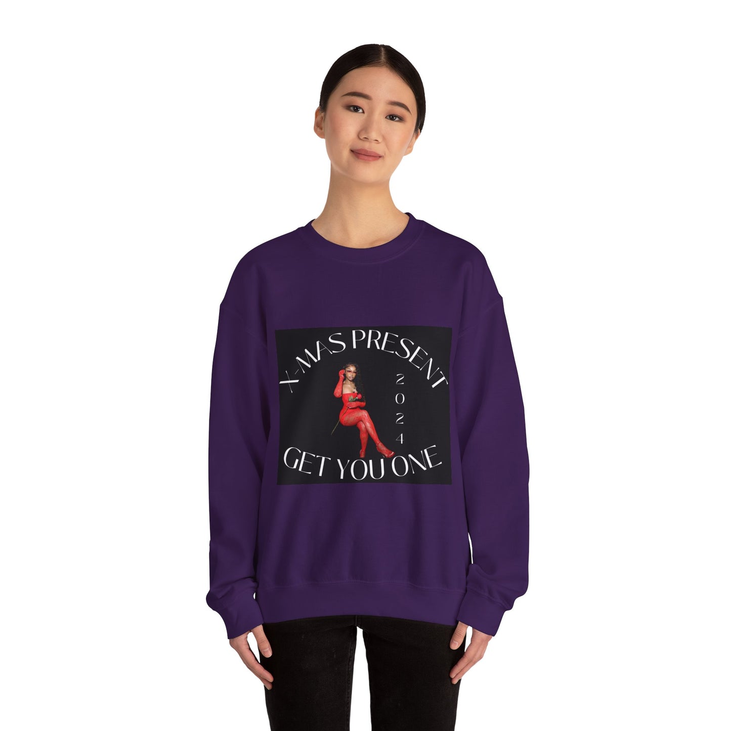 Christmas Couples Sweatshirt - Unisex Heavy Blend™ Crewneck