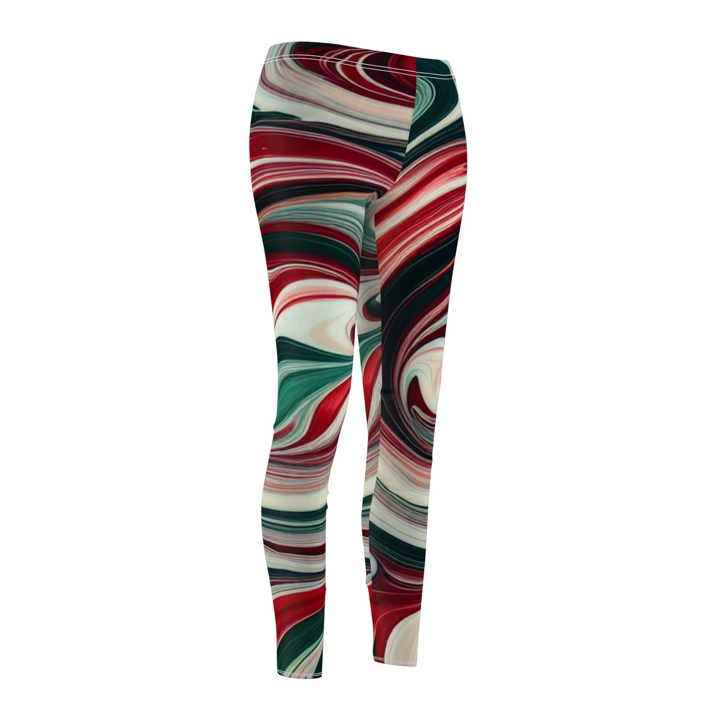 Leggings - Custom Marble Colored Design, Perfect Gift for Women