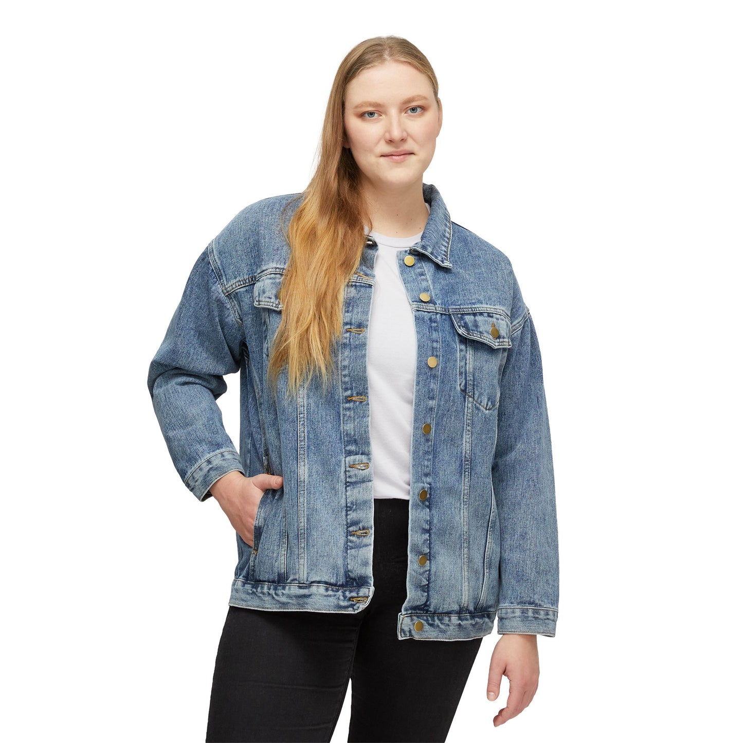 Denim Jacket Mental Health Custom Apparel