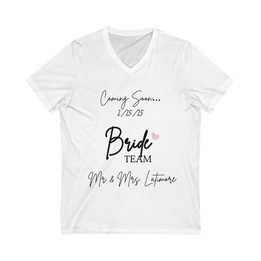 V-Neck Bridal Tee