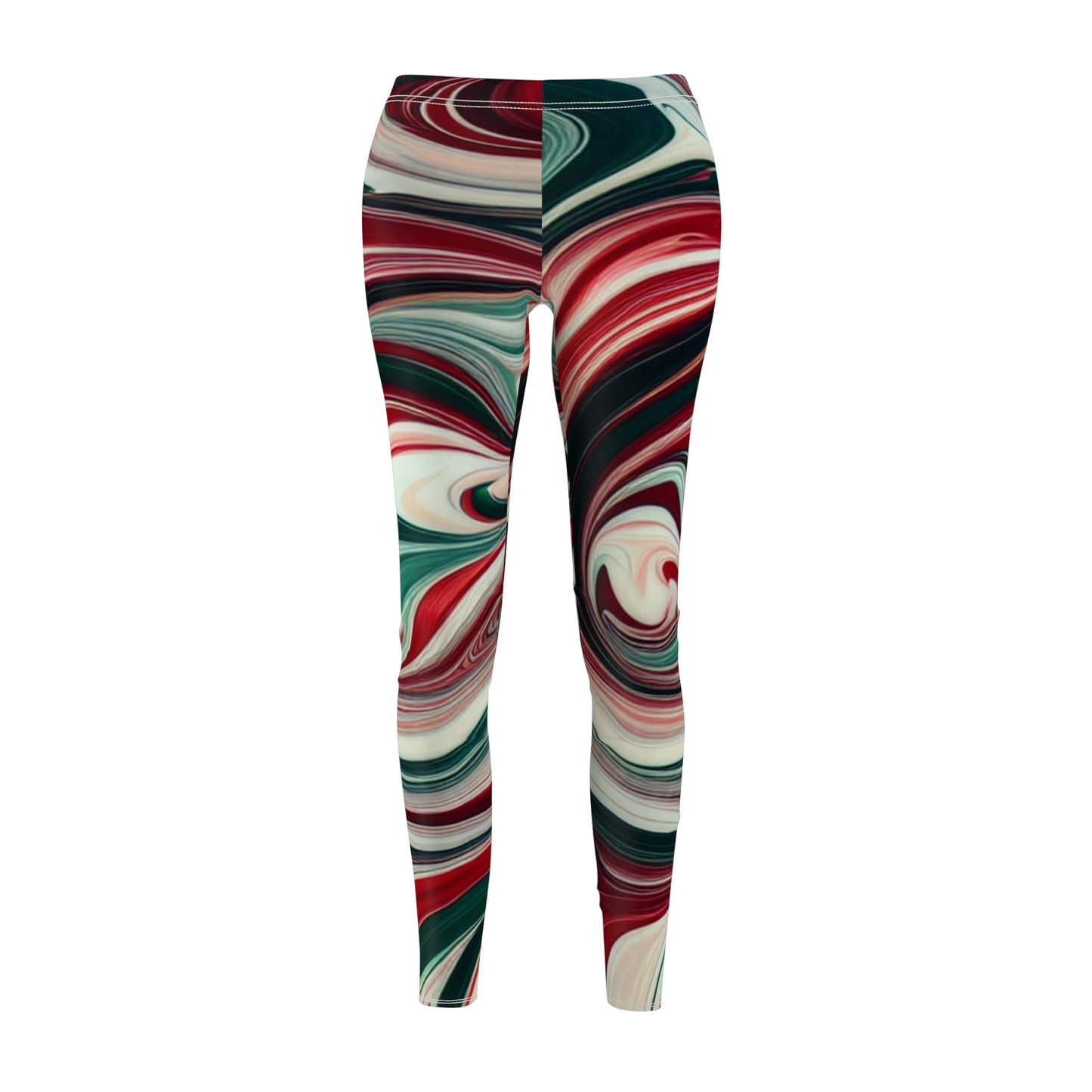 Leggings - Custom Marble Colored Design, Perfect Gift for Women