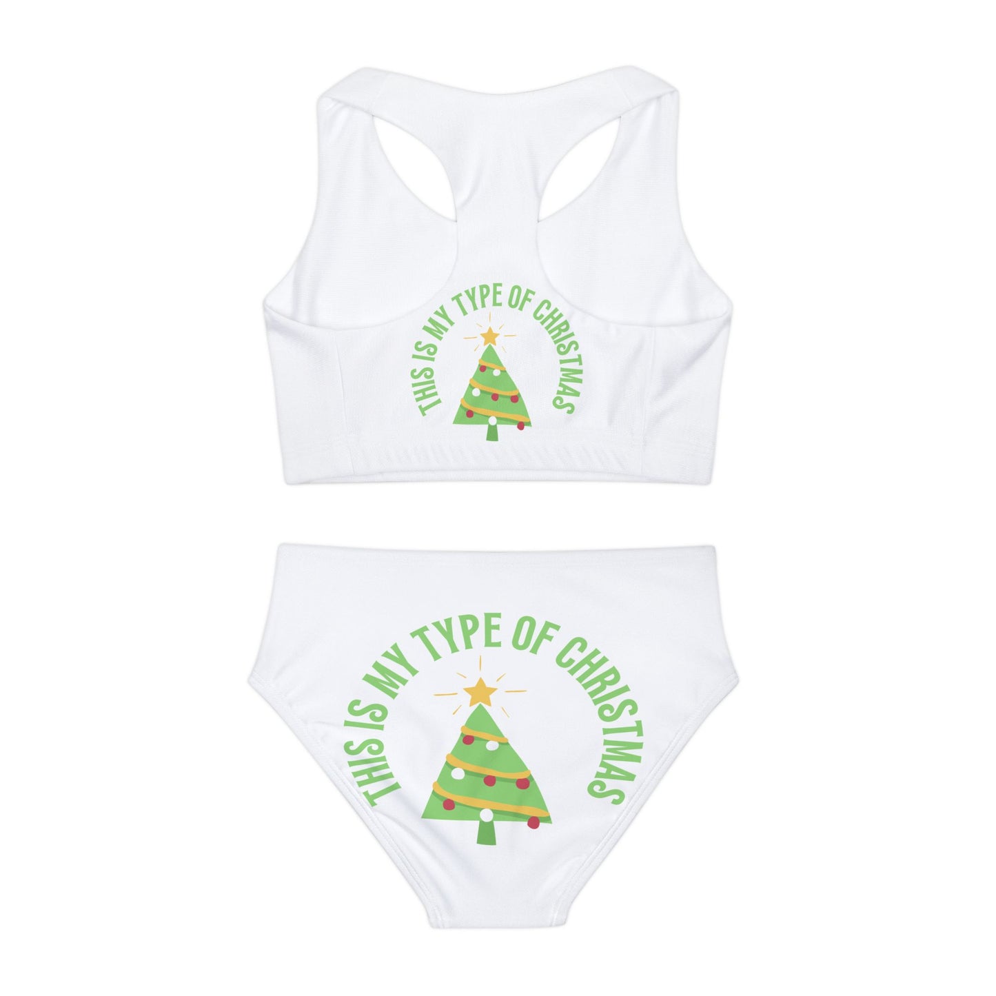 Girls Swimsuit Christmas This Is My Type of Christmas 3/4 Years old Only