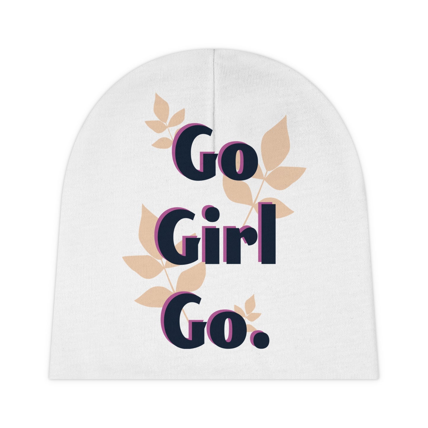 Baby Beanie- Go Girl Go