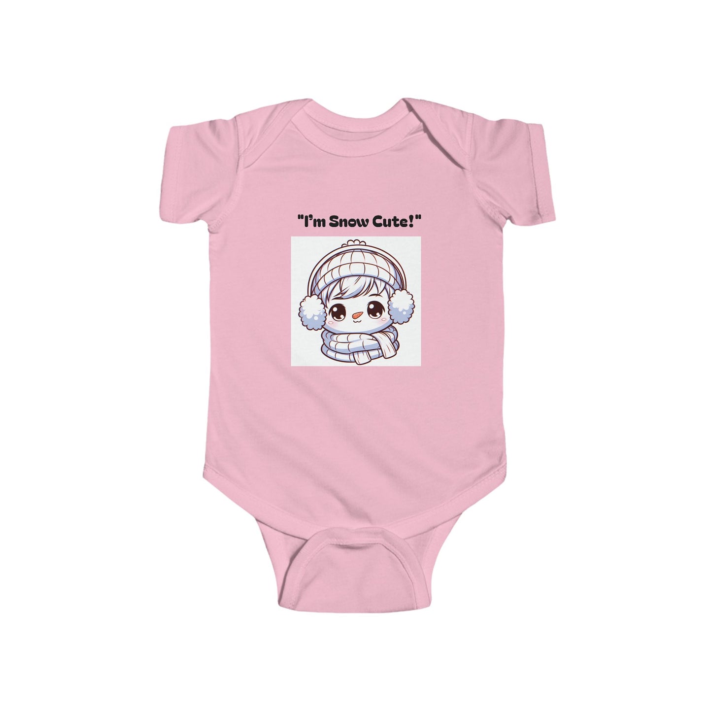 Onesie - Personalized Baby Bodysuit 'I'm Snow Cute'