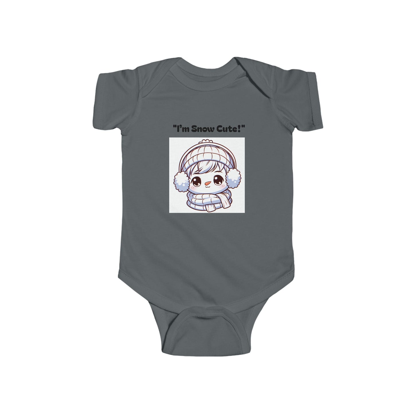 Onesie - Personalized Baby Bodysuit 'I'm Snow Cute'