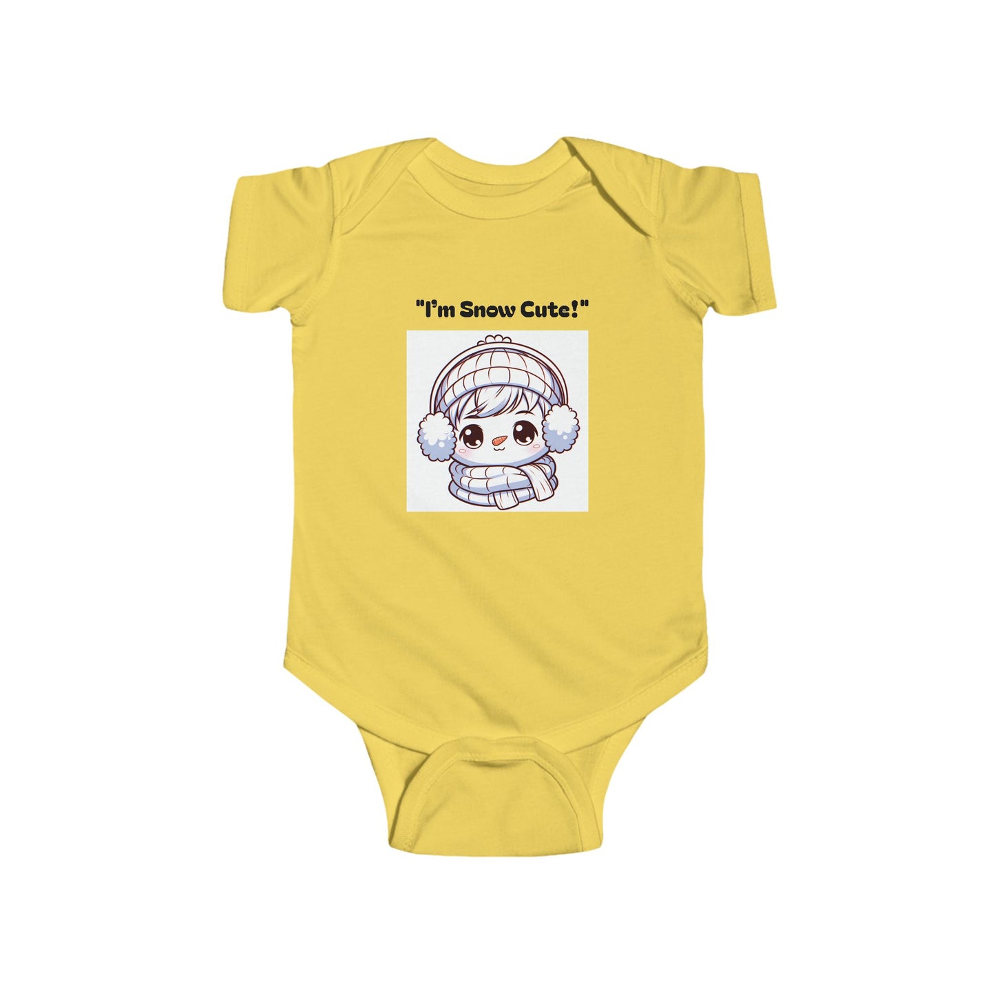 Onesie - Personalized Baby Bodysuit 'I'm Snow Cute'