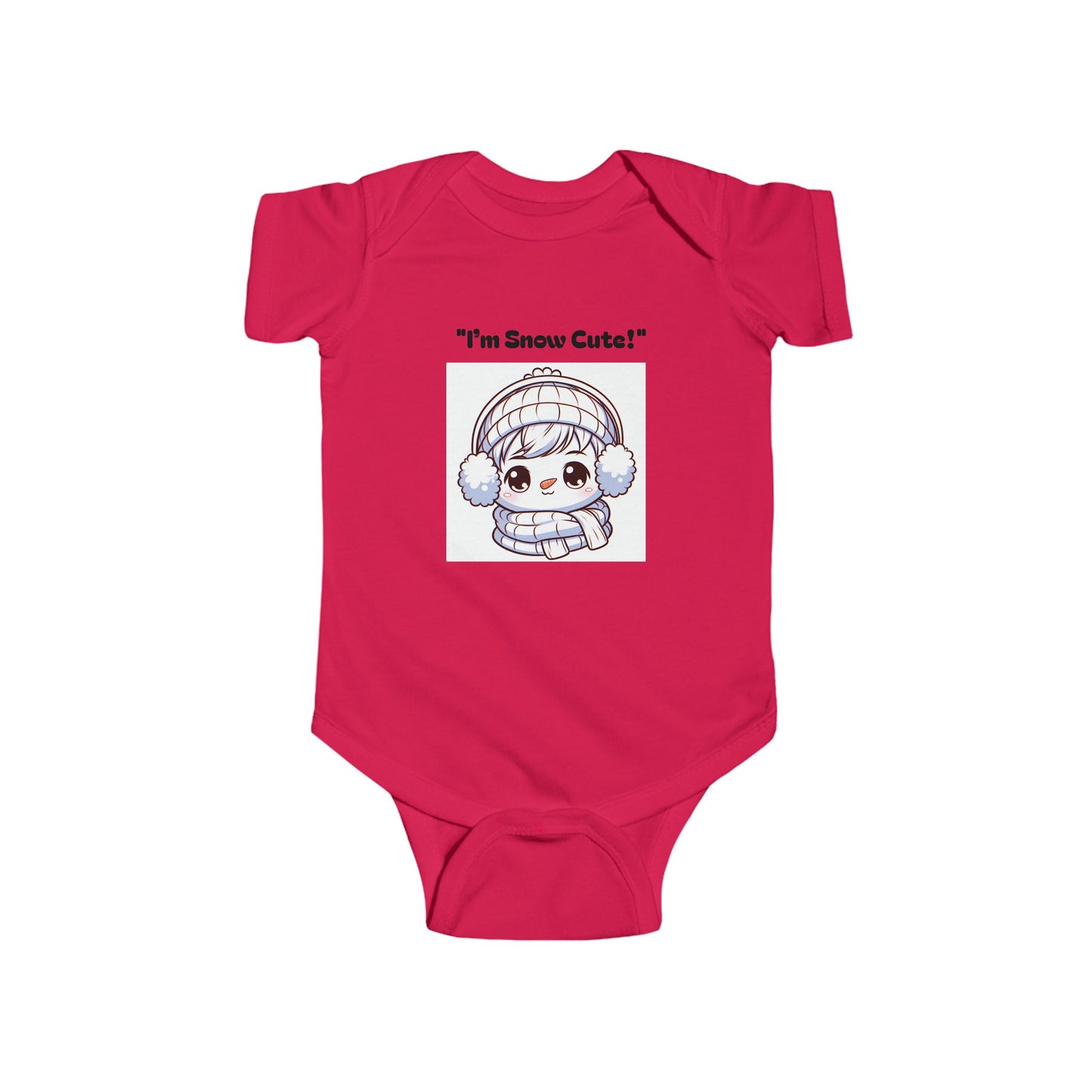 Onesie - Personalized Baby Bodysuit 'I'm Snow Cute'