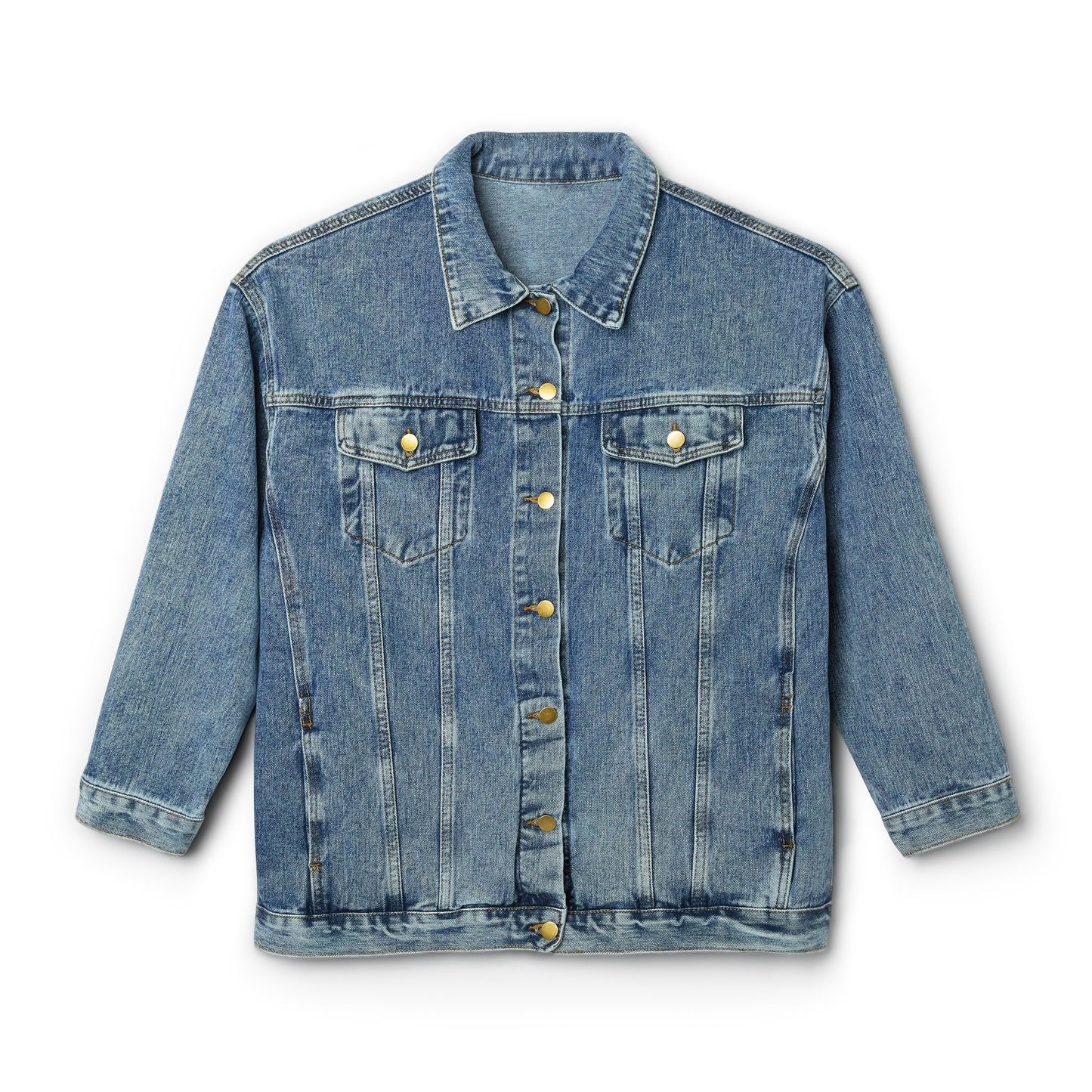 Denim Jacket Mental Health Custom Apparel