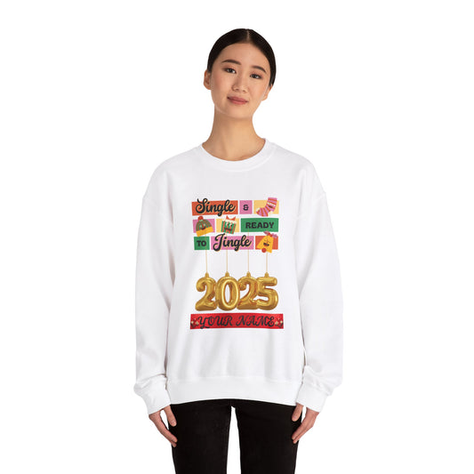 Unisex Sweatshirt Single Ready to Mingle Relationship Quote Sweater