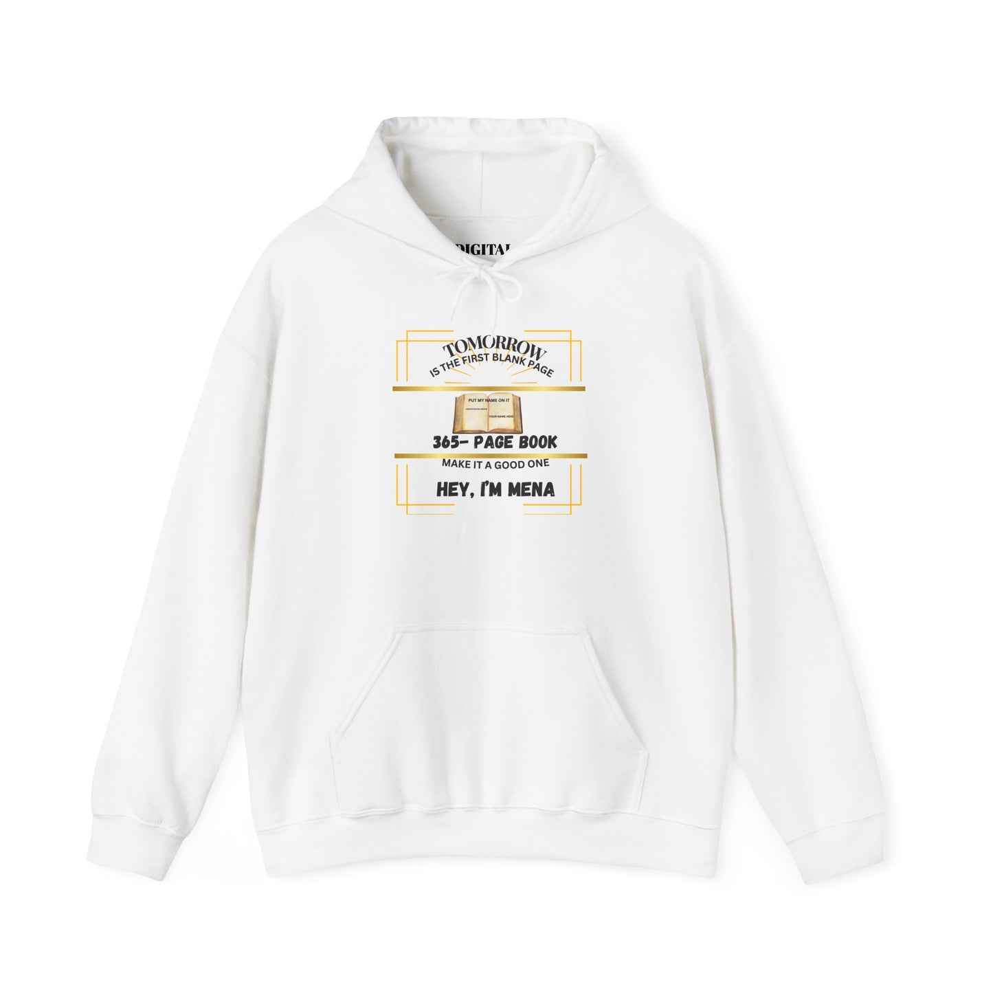 365-PAGE Book Quote Hoodie