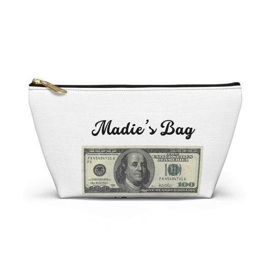 Name Bag Savings Accessory Pouch w T-bottom