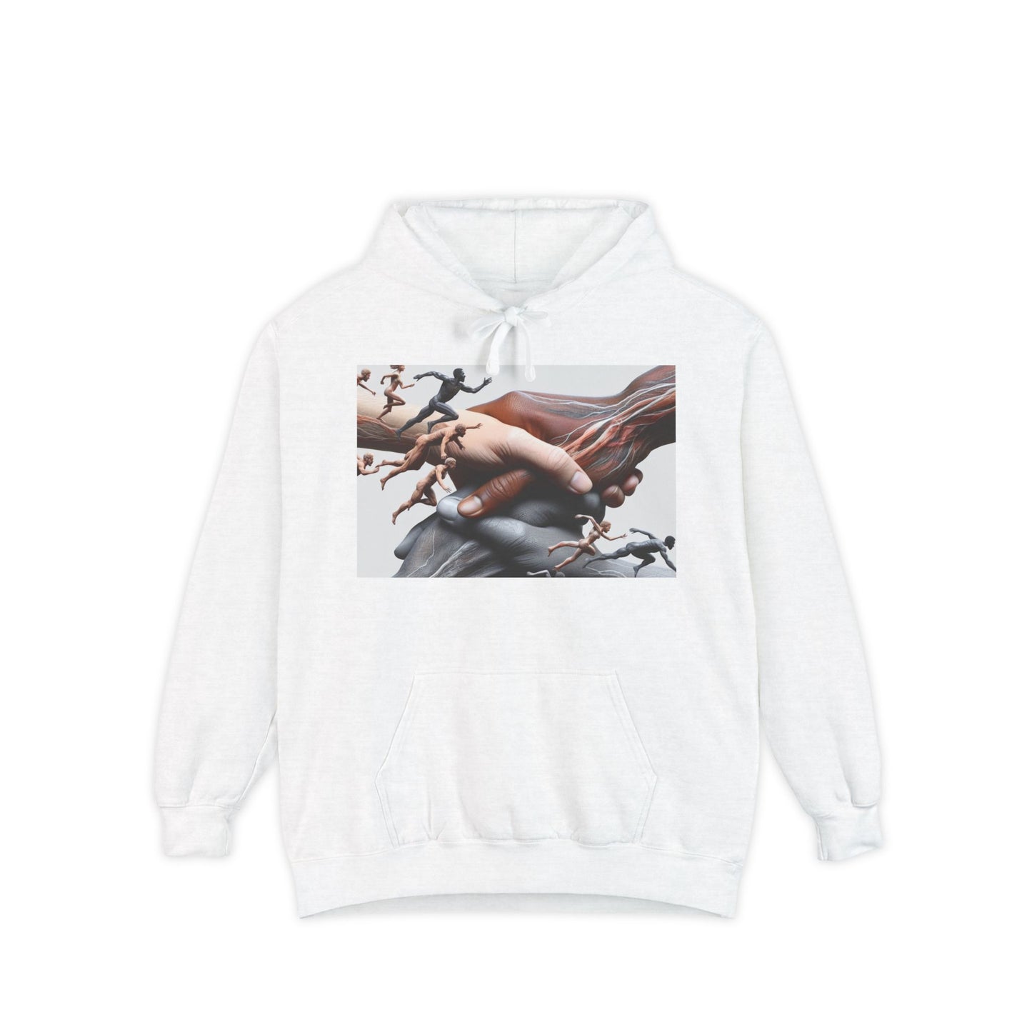 Hoodie - Unity Hands Diversity Pushing Forward Design