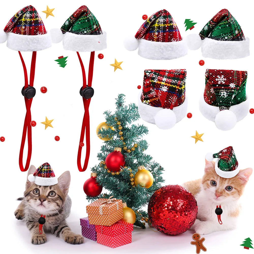 1 PCS Cute Christmas Puppy Hat Accessories Costume Supplies- Gift